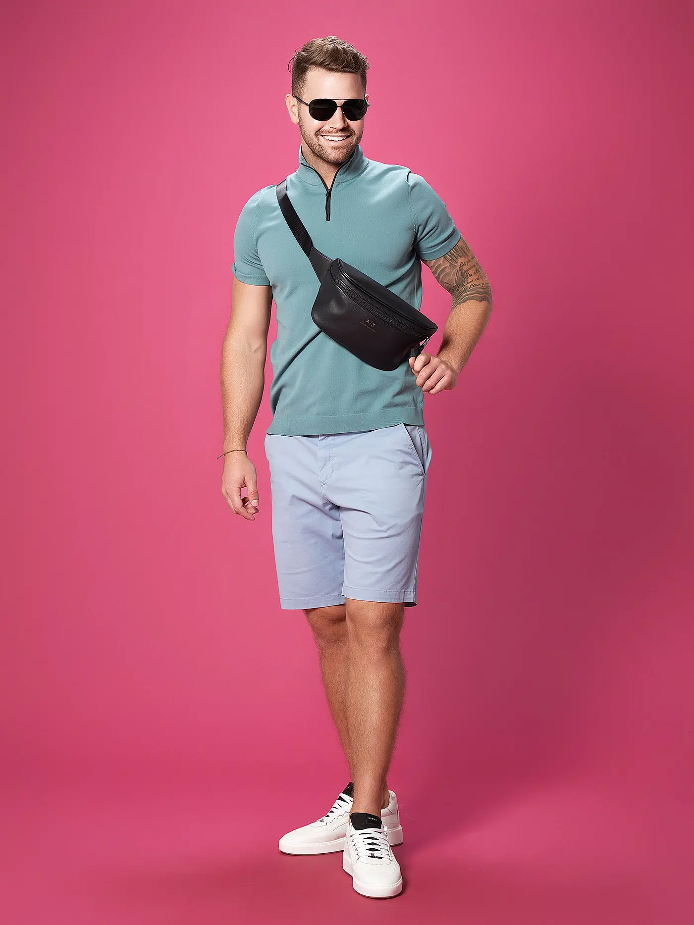 TOMMY HILFIGER | Shorts Harlem 1985 | blau
